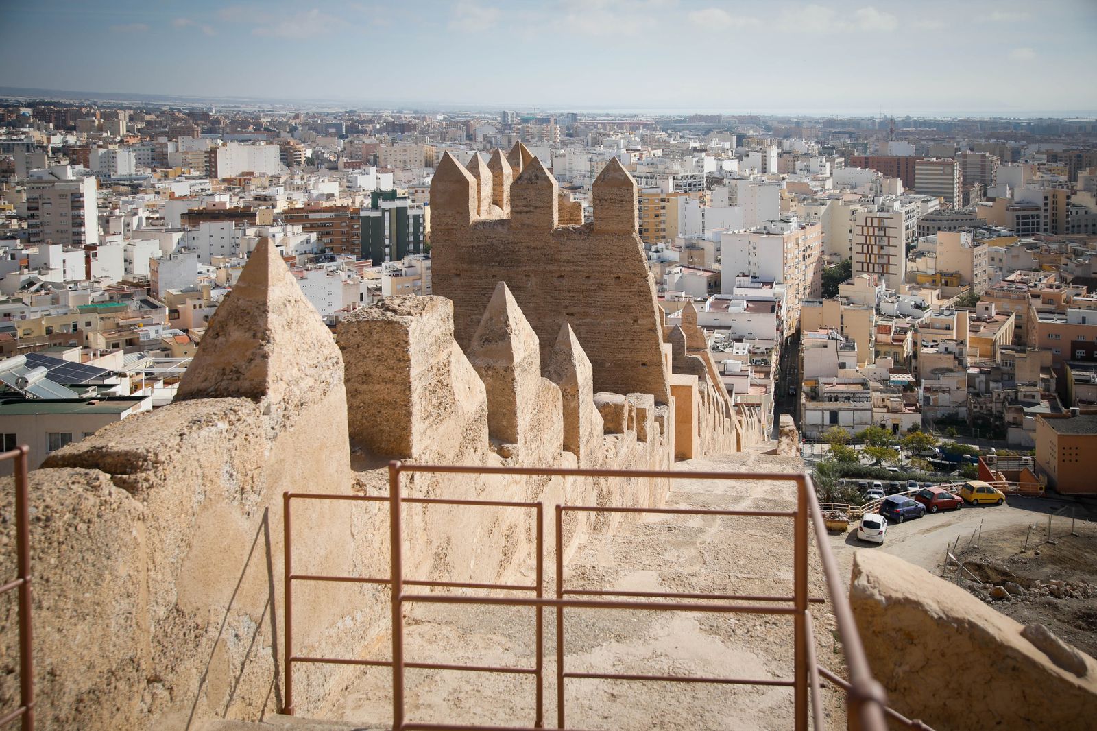 Las imágenes de la restauración de la Muralla de San Cristóbal
