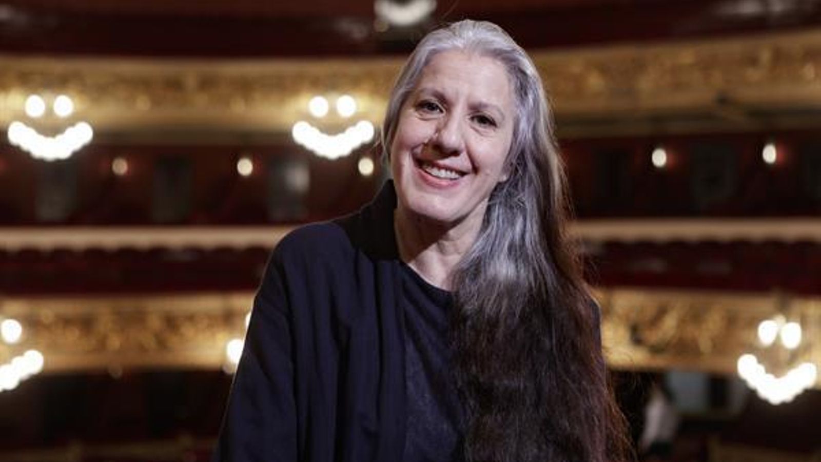 María Pagés durante la presentación del espectáculo