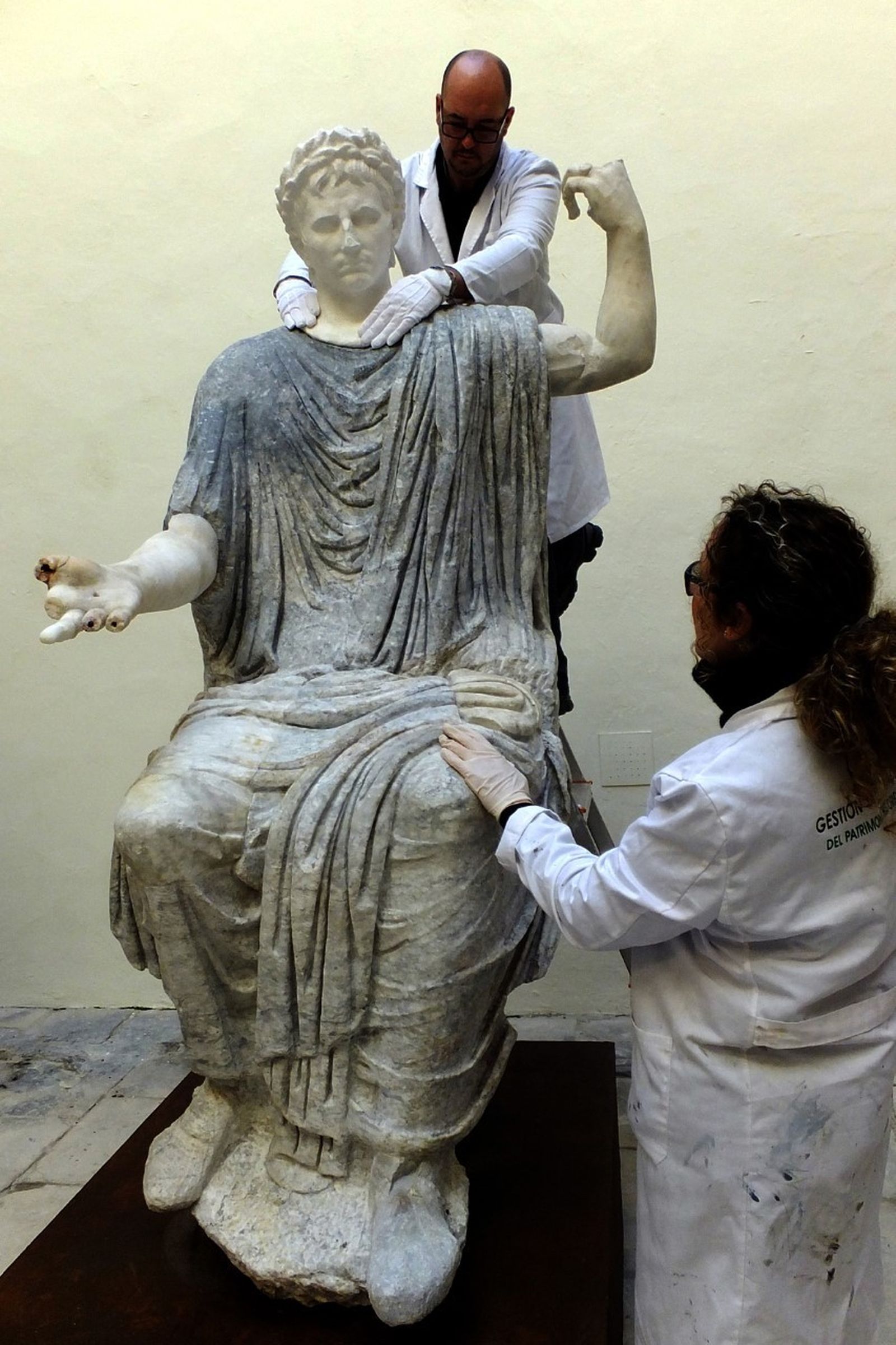 Escultura de Augusto.