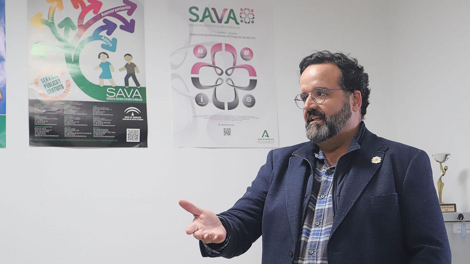 Fernando Moreno, coordinador del SAVA en Huelva.