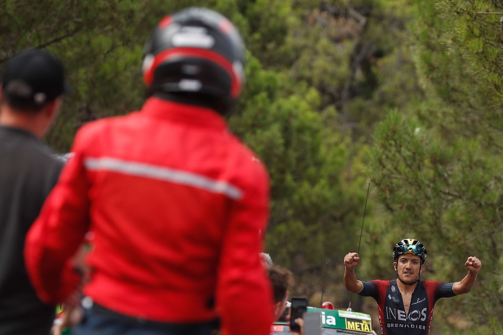Las fotos de la etapa de la Vuelta que acabó en Sierra Bermeja