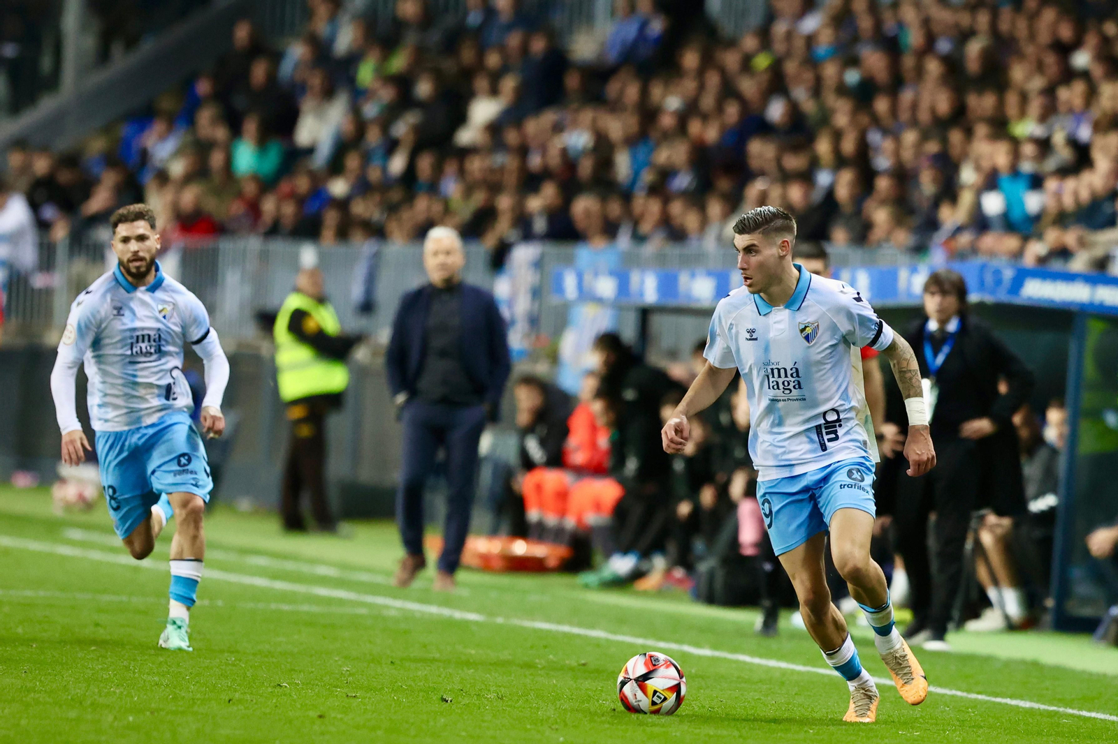 El Málaga CF - Castellón, en fotos