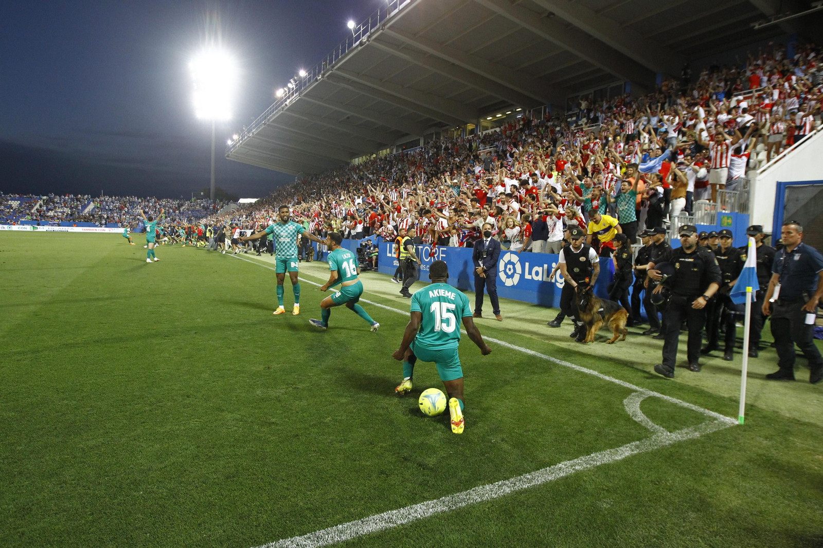 Imágenes del C.D. Leganés-U.D. Almería. Ascenso a la Liga Santander de Fútbol