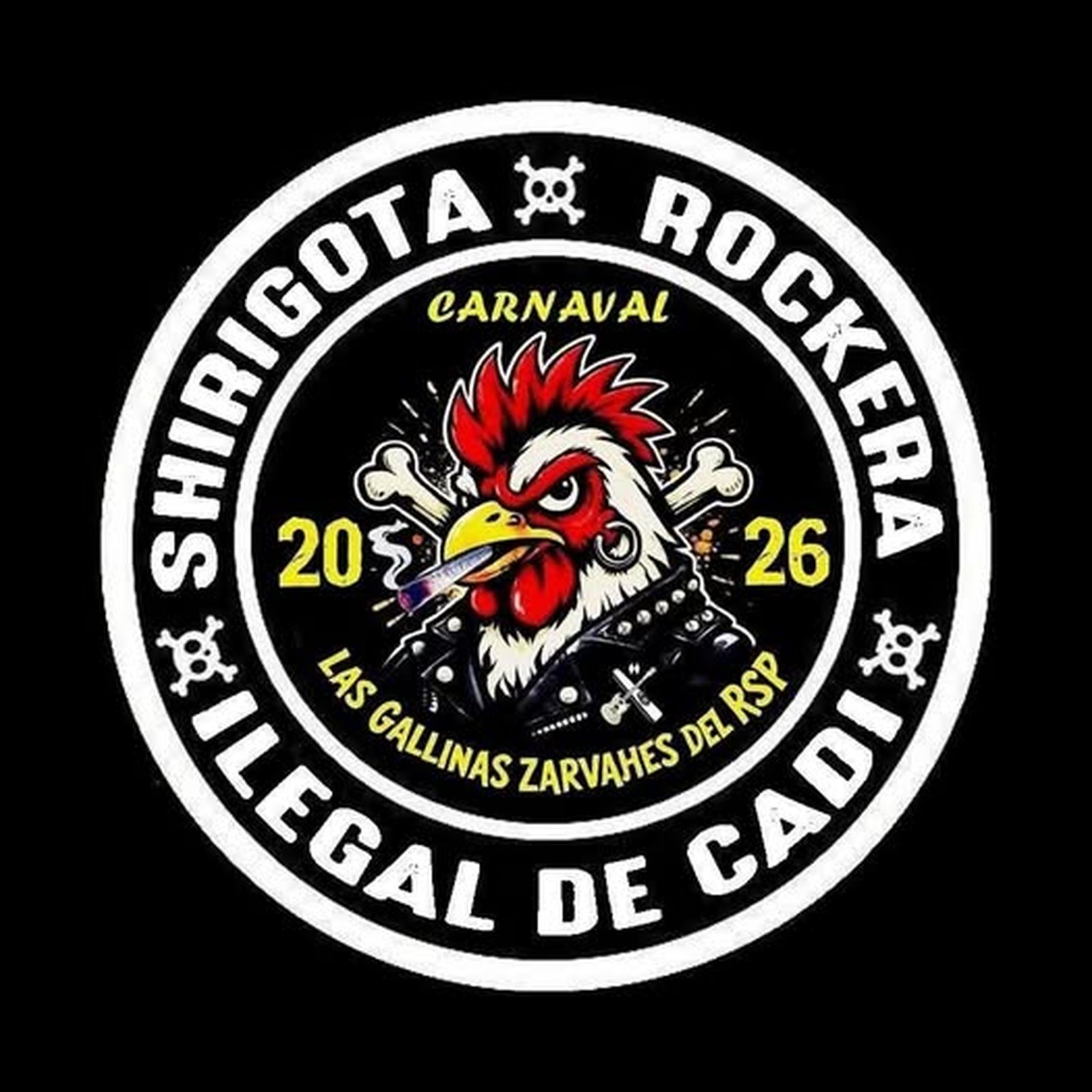 Eslogan de la shirigota rockera para 2026.