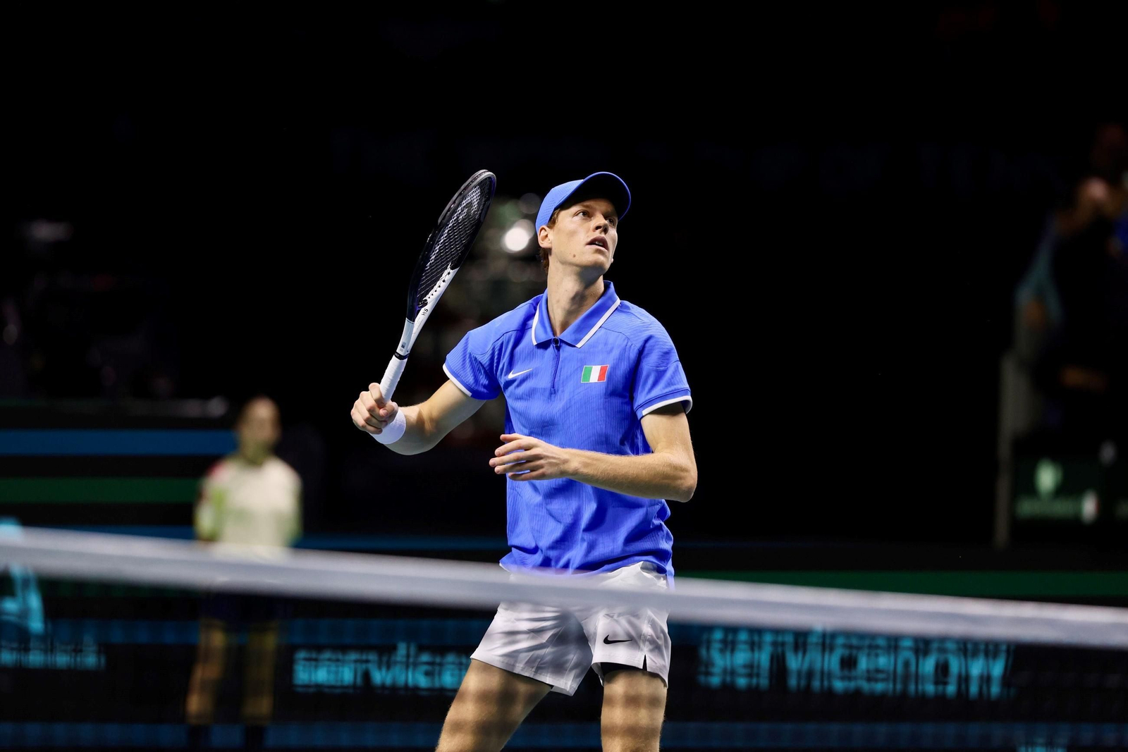 La celebración de Italia de la Copa Davis en Málaga, en fotos