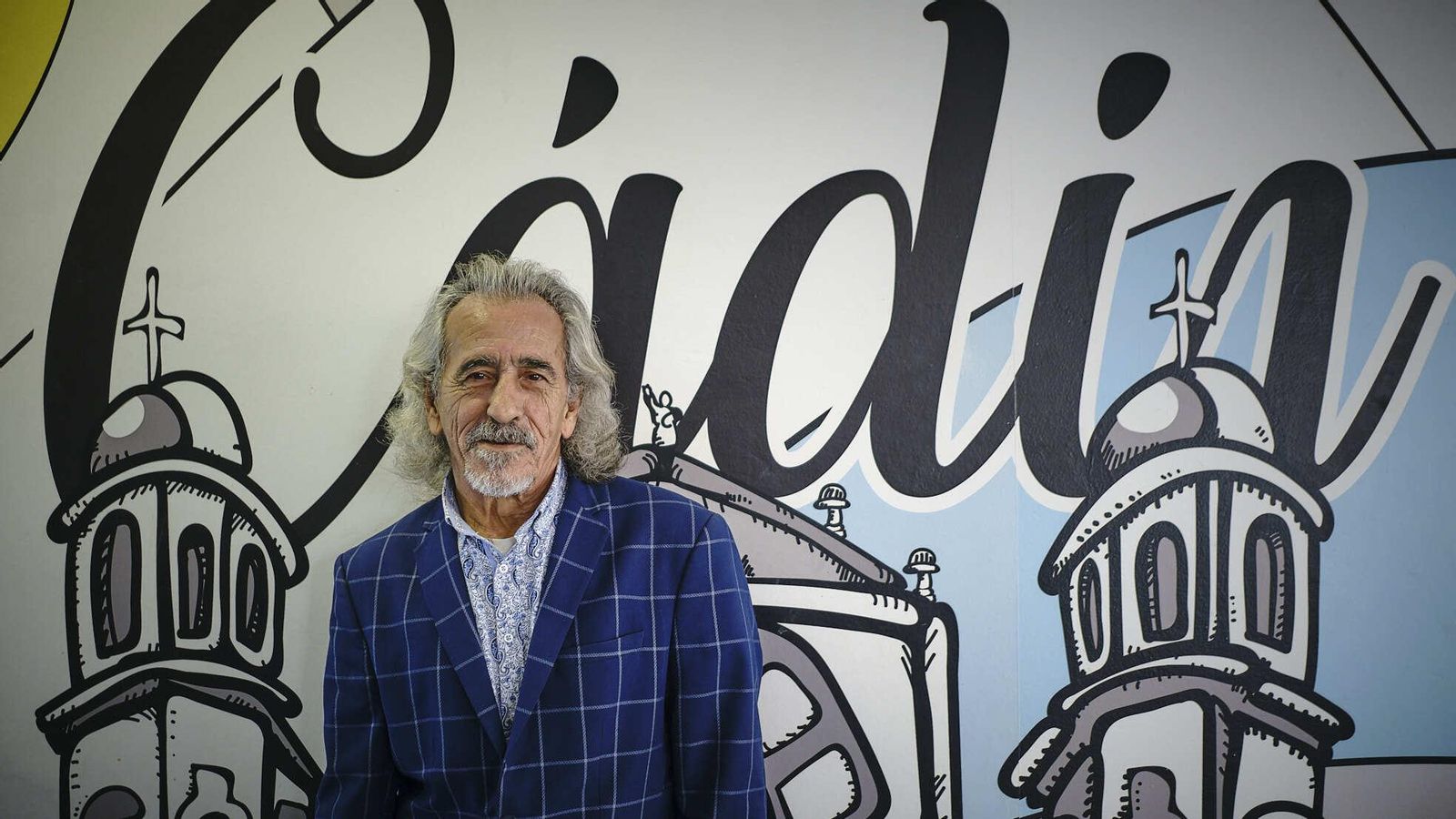 Miguel Flores 'Capullo de Jerez', en el gaditano Los 4 vientos Gastro Bar.