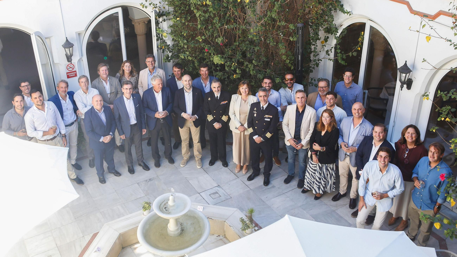 Las fotos del almuerzo del Propeller Club de Algeciras con Fernando García Rodríguez, jefe de Estado Mayor de la Operación Atalanta