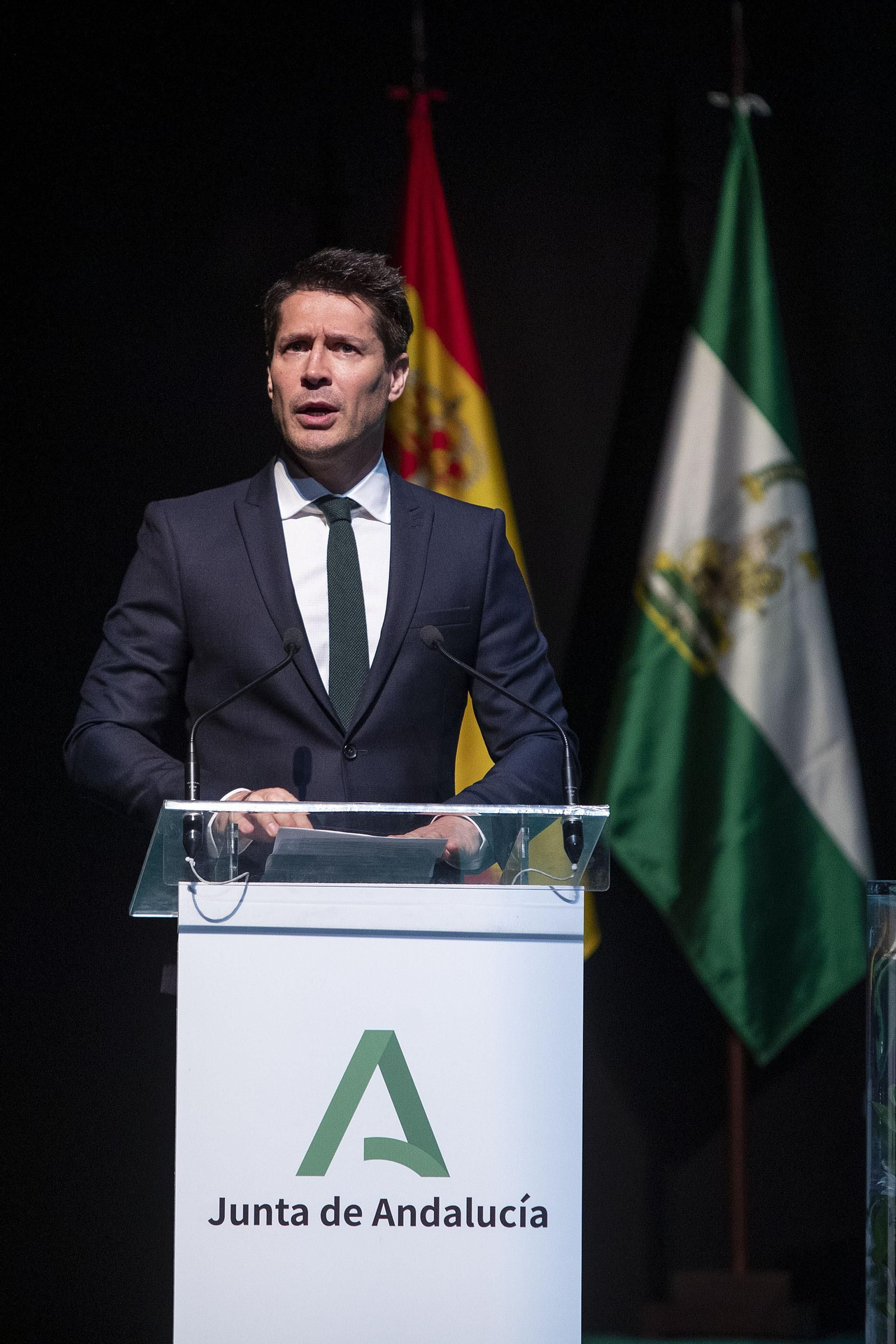 Imágenes de la entrega de las Banderas de Andalucía en la provincia