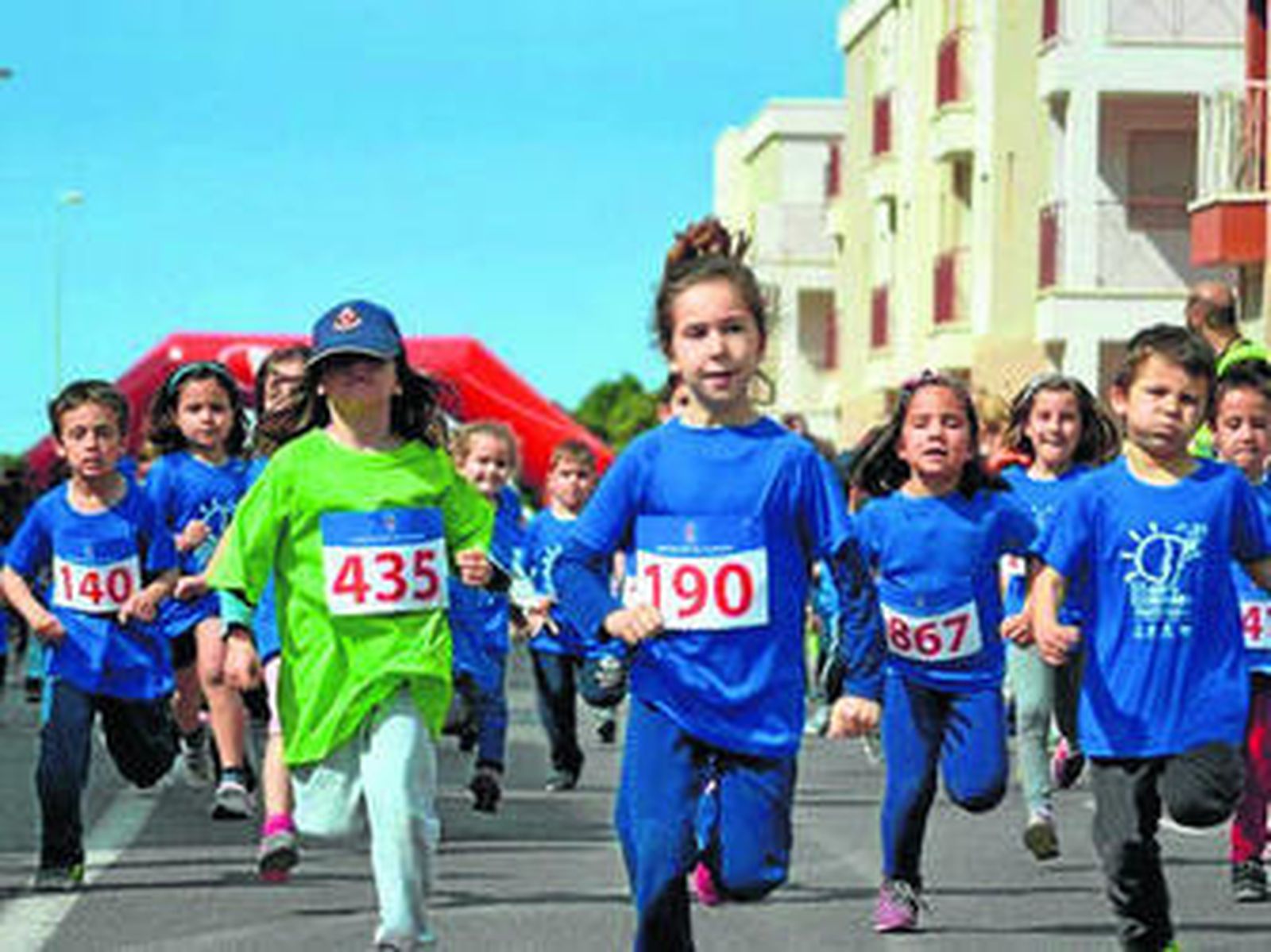 El colegio Portocarrero pone a correr a mil personas