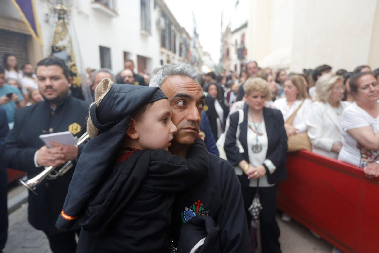 La procesión de las Penas de Santiago en este Domingo de Ramos, en imágenes