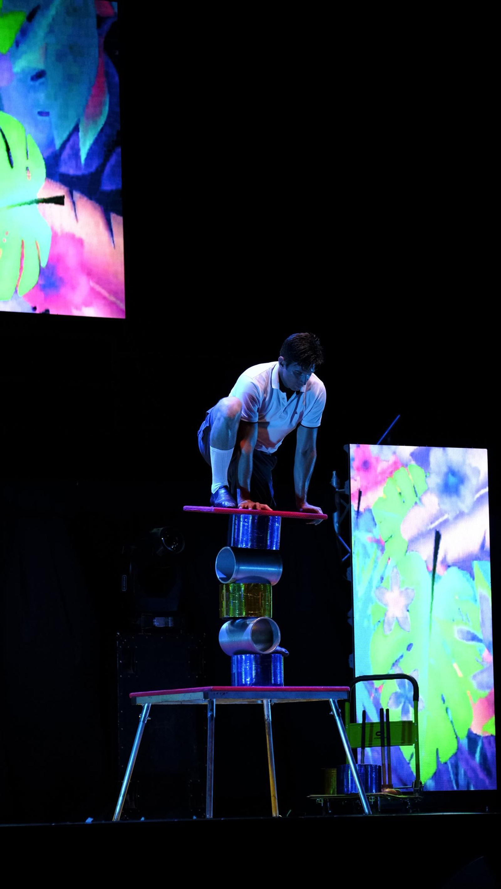 Imágenes del espectáculo 'The Talent' en la Gala XV Aniversario Diario de Almería