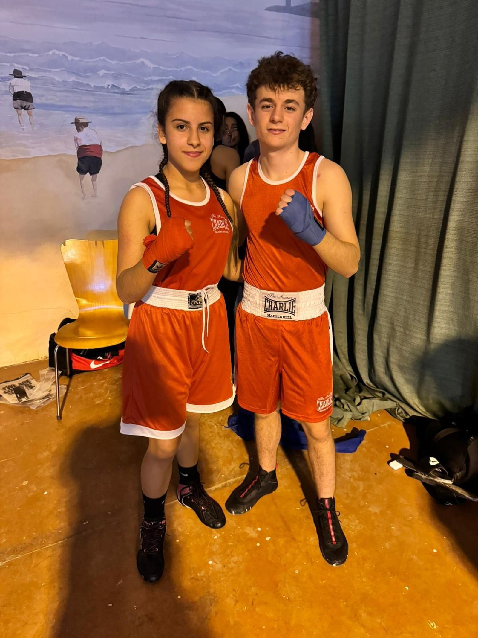 Karima El Bahchri y Pablo Mayol