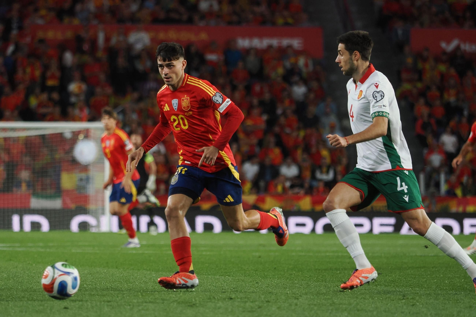 Las mejores fotos del España-Bulgaria