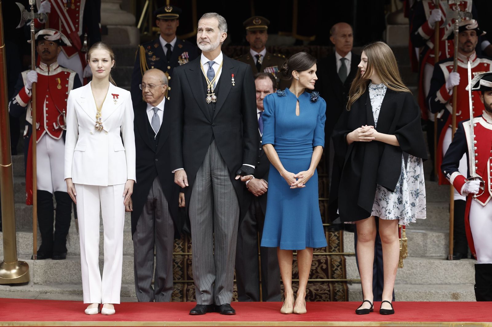 Las fotos del juramento de la Constitución de la princesa Leonor