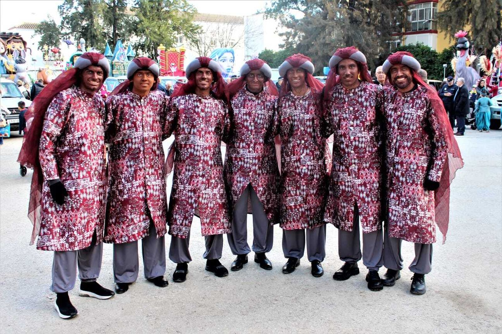 La Cabalgata de Reyes de Chiclana, en imágenes