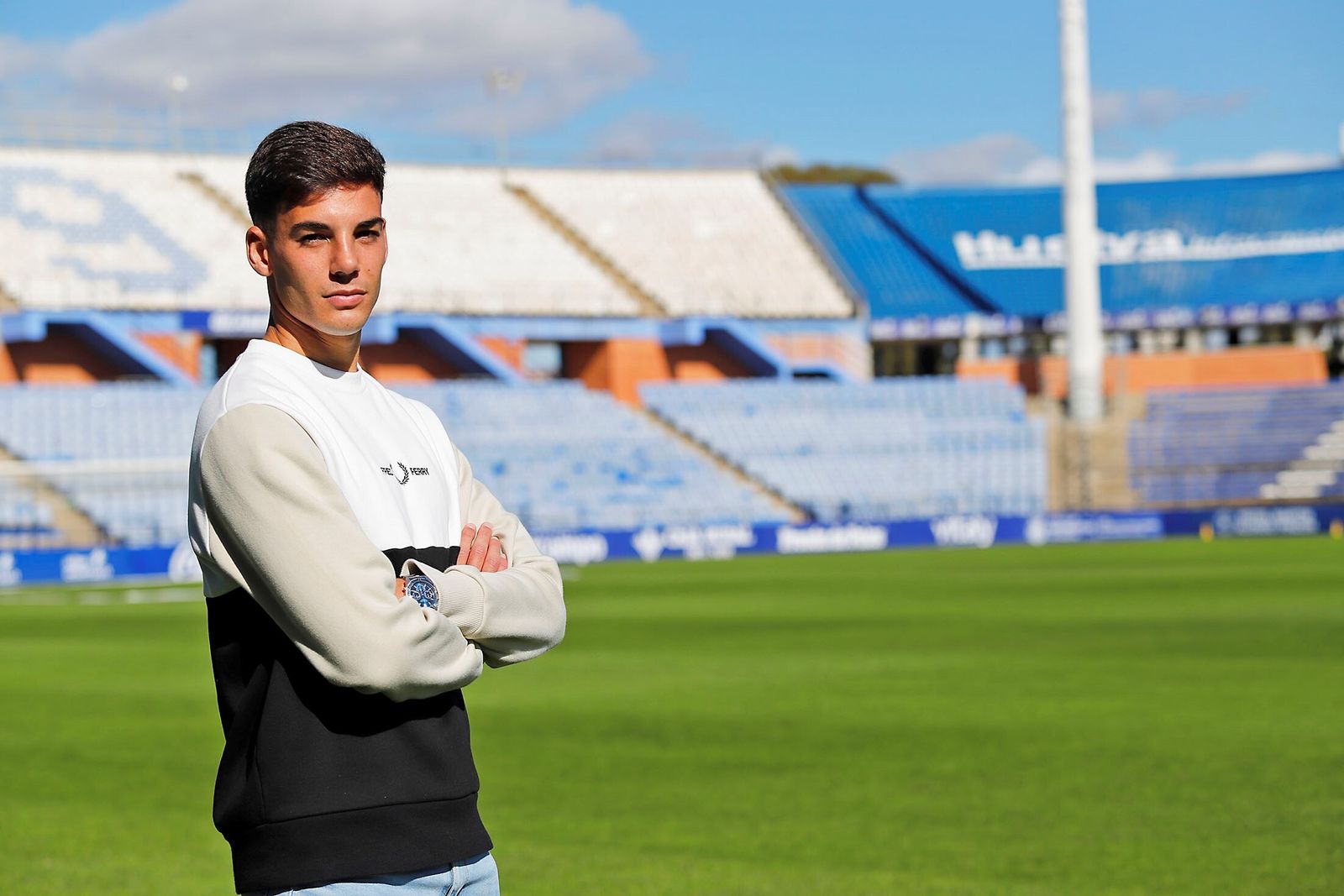 Ale Santos canterano del Recreativo de Huelva.
