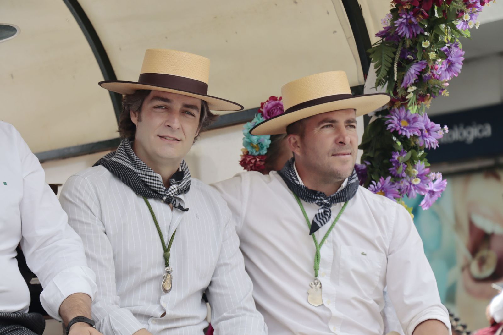 Imágenes de los carros de la Hermandad del Rocío de Huelva