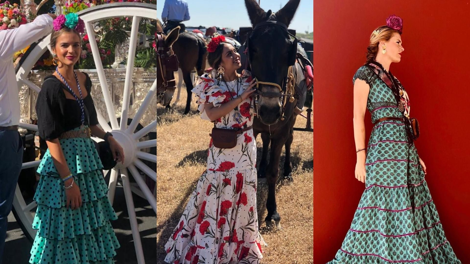 Los mejores looks en el Camino del Rocío 2019