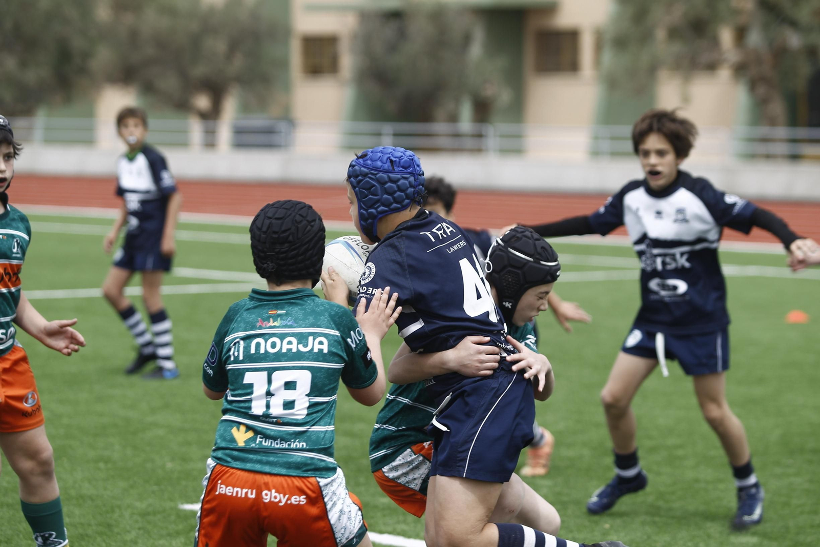Fotogalería rugby sub-12 andaluz en la Base de La Legión. Viator (Almería)