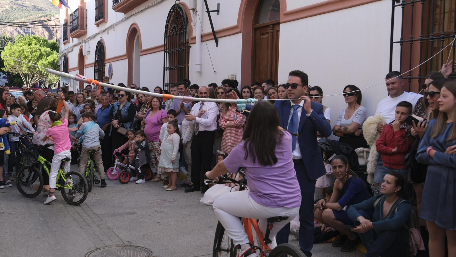 Imágenes de las carreras de cintas en las Fiestas de Canjáyar