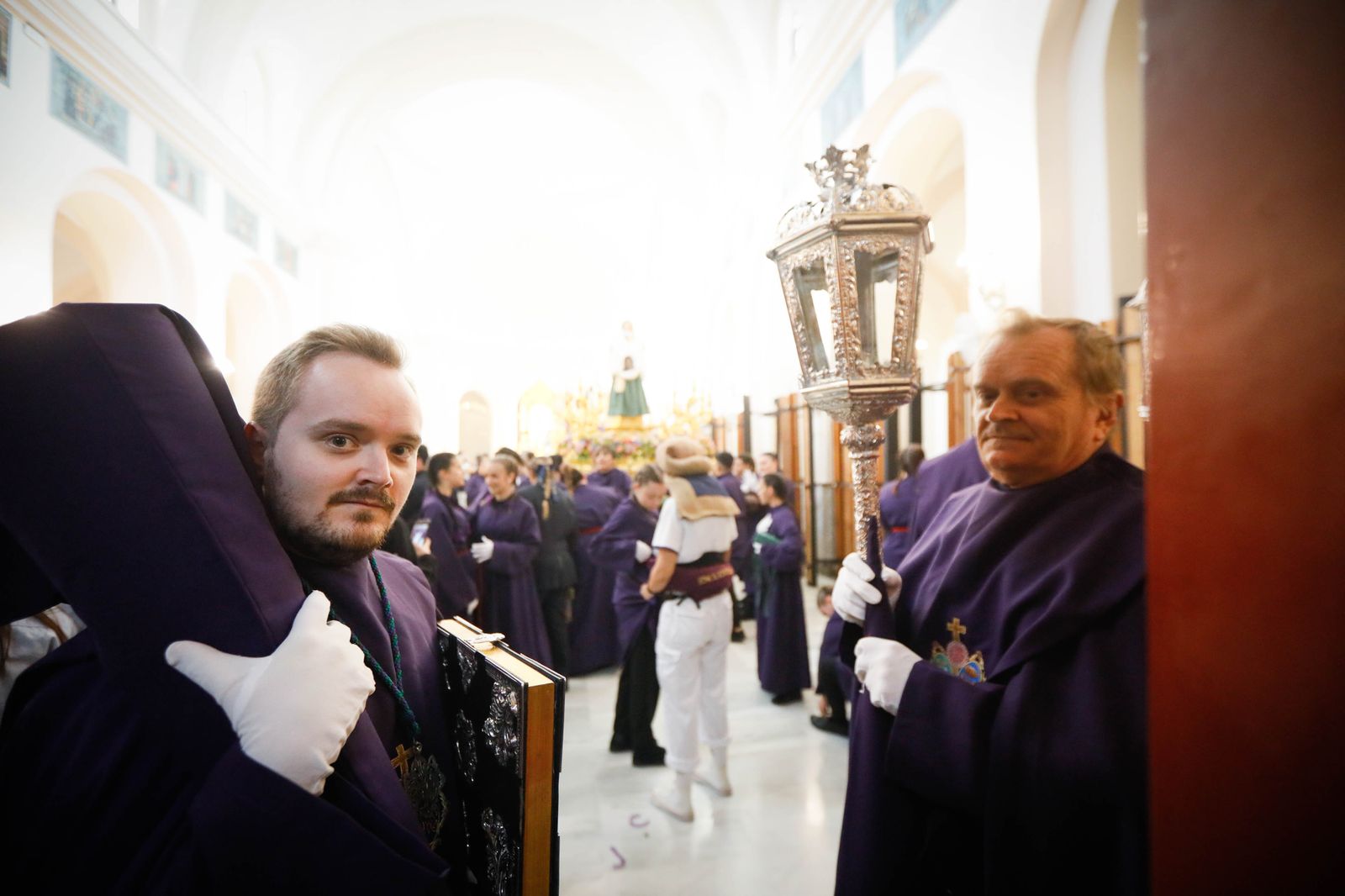 La procesión del Encuentro, en imágenes