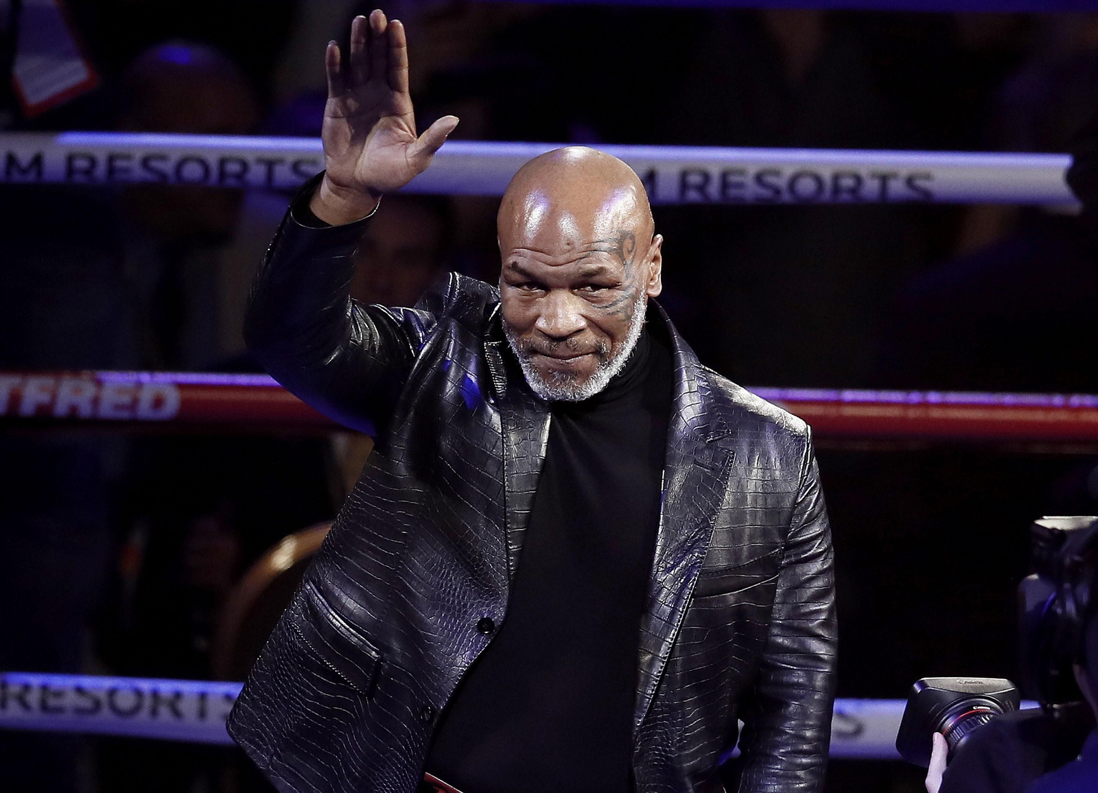 Mike Tyson, en una imagen tomada en febrero en Las Vegas