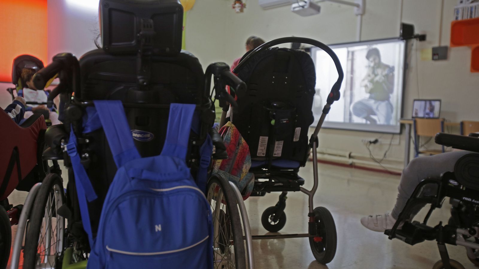 Un aula de Educación Especial, enseñanza por cuya concertación apuestan los populares.