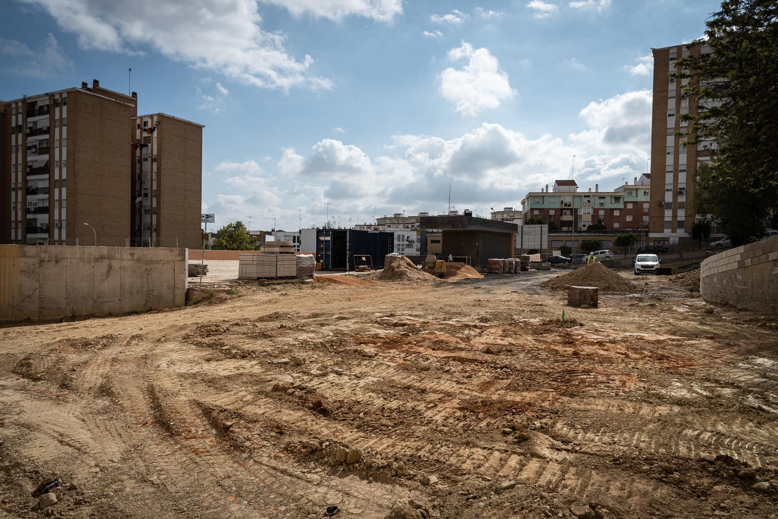 Imágenes de las principales obras públicas que se están llevando a cabo en Huelva