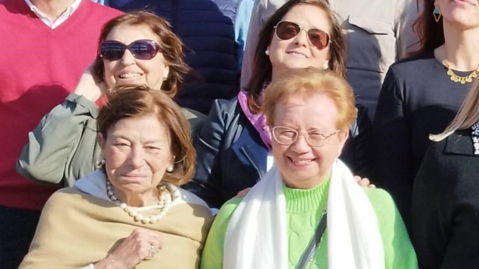 Pilar López, Loli Montero, Carmen Alegre y María del Mar Manuz.