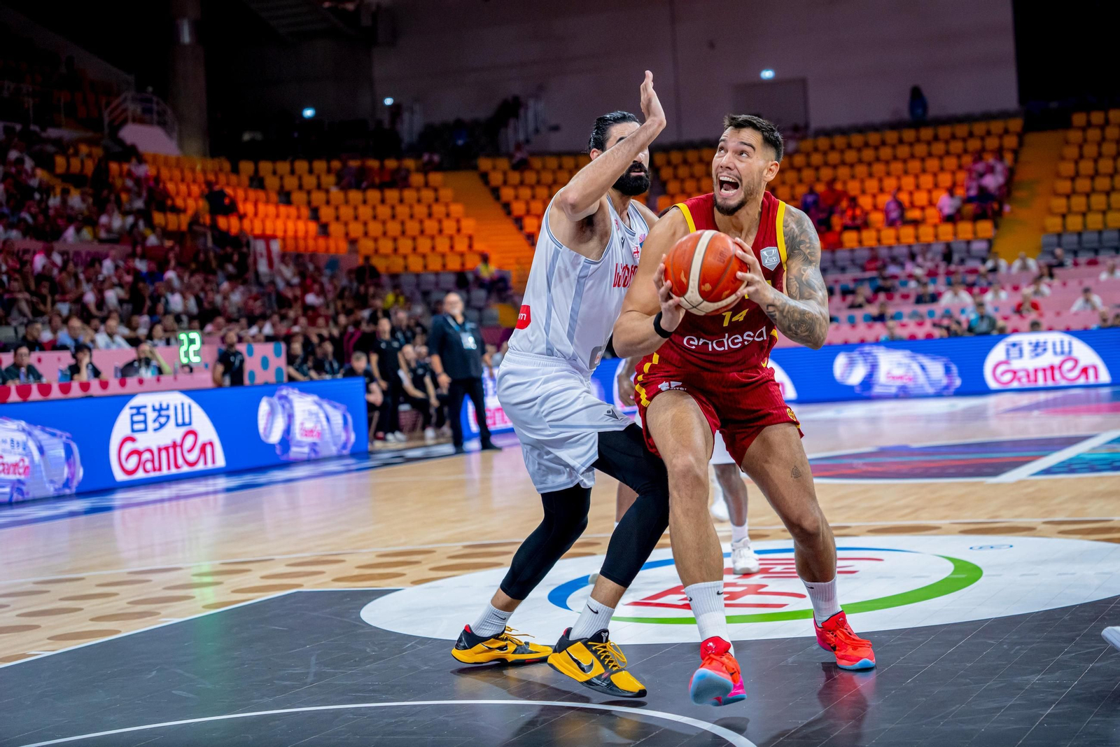 Las fotos del Georgia - España de baloncesto