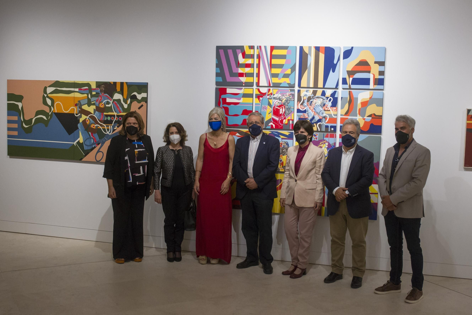 Las fotos de la nueva sala de exposiciones temporales Eugenio Chicano del Museo de Málaga