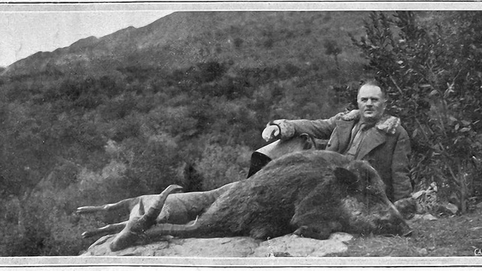 José Pan Elberto, en el Risquillo, 1926. José Pan Elberto, en el Risquillo, 1926.