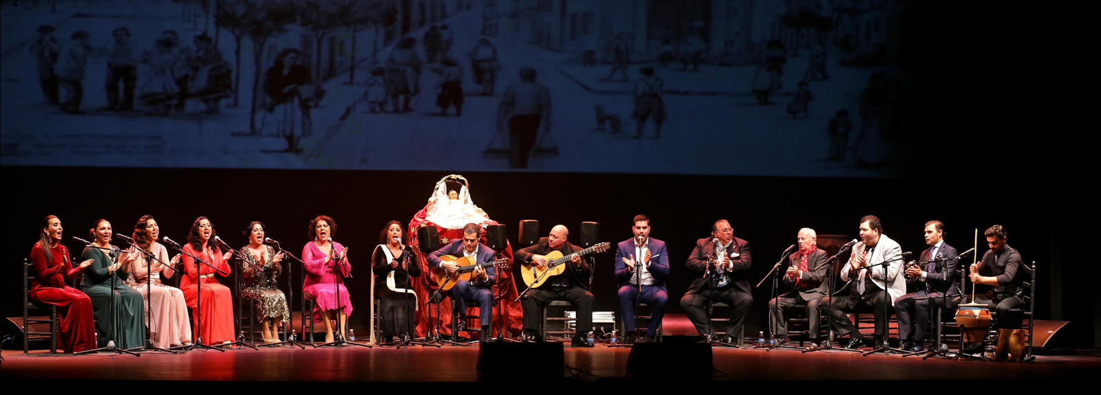 Las zambombas serán, por la normativa sanitaria, similares a las celebradas en el Teatro Villamarta aunque con un diseño más popular, según Camas.