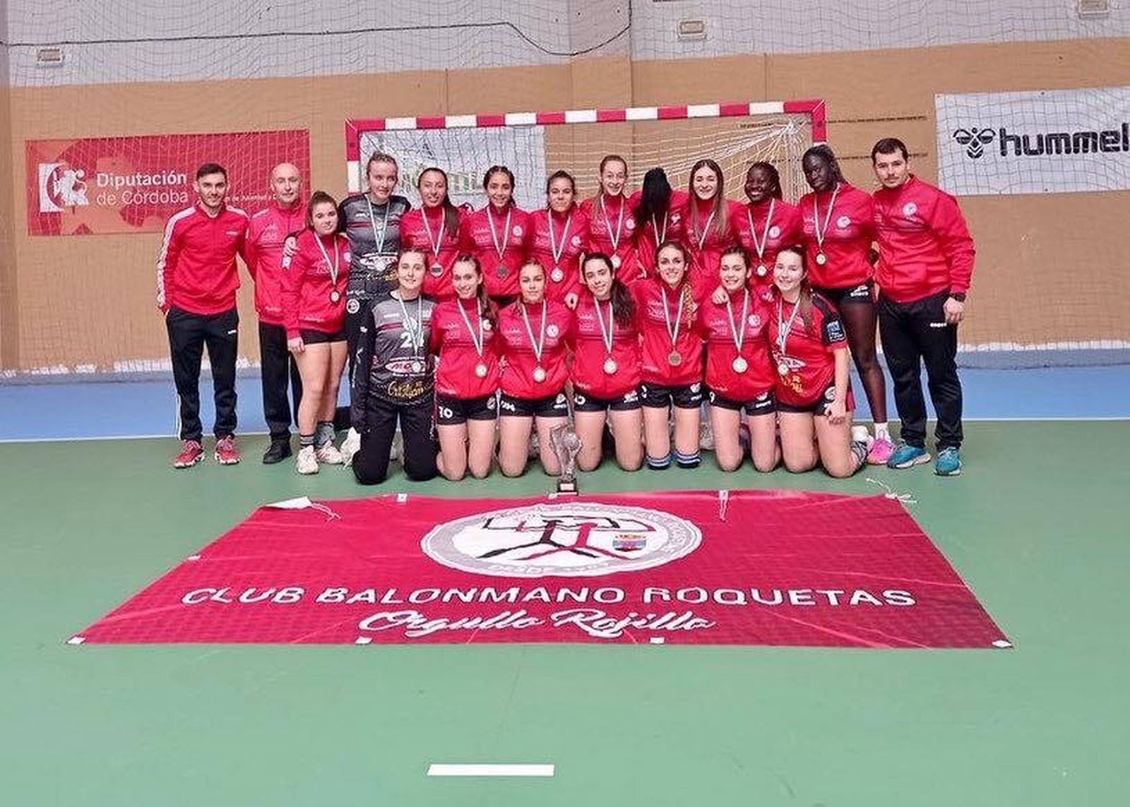 Plantel del Estructuras Moya, subampeón andaluz