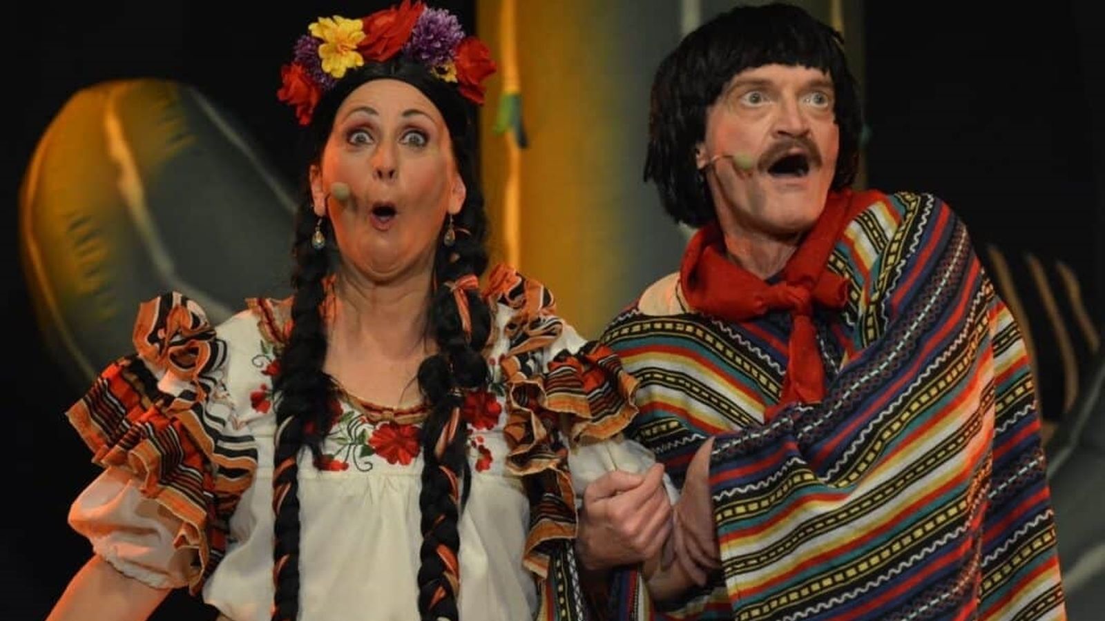 La compañía Sin Fin lleva ‘El viaje de Lupe y Pancho’ a la Plaza Pablo Cazard.