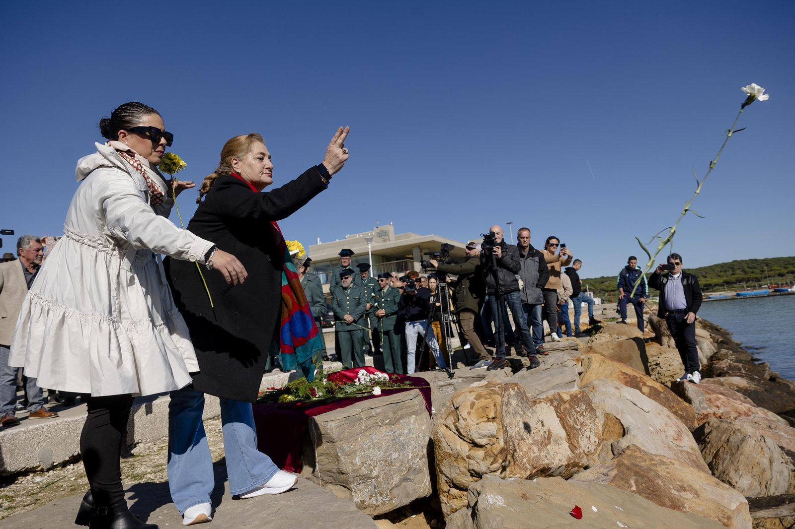 Todas las imágenes del homenaje homenaje a los dos guardias civiles que murieron arrollados por una narcolancha
