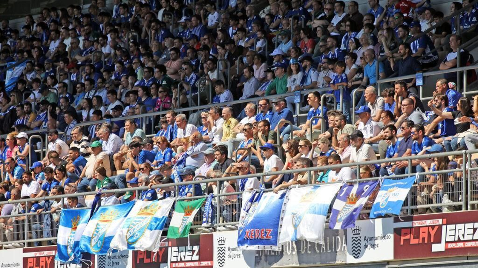 La afición del Xerez CD también arropará al equipo el domingo en Coria.