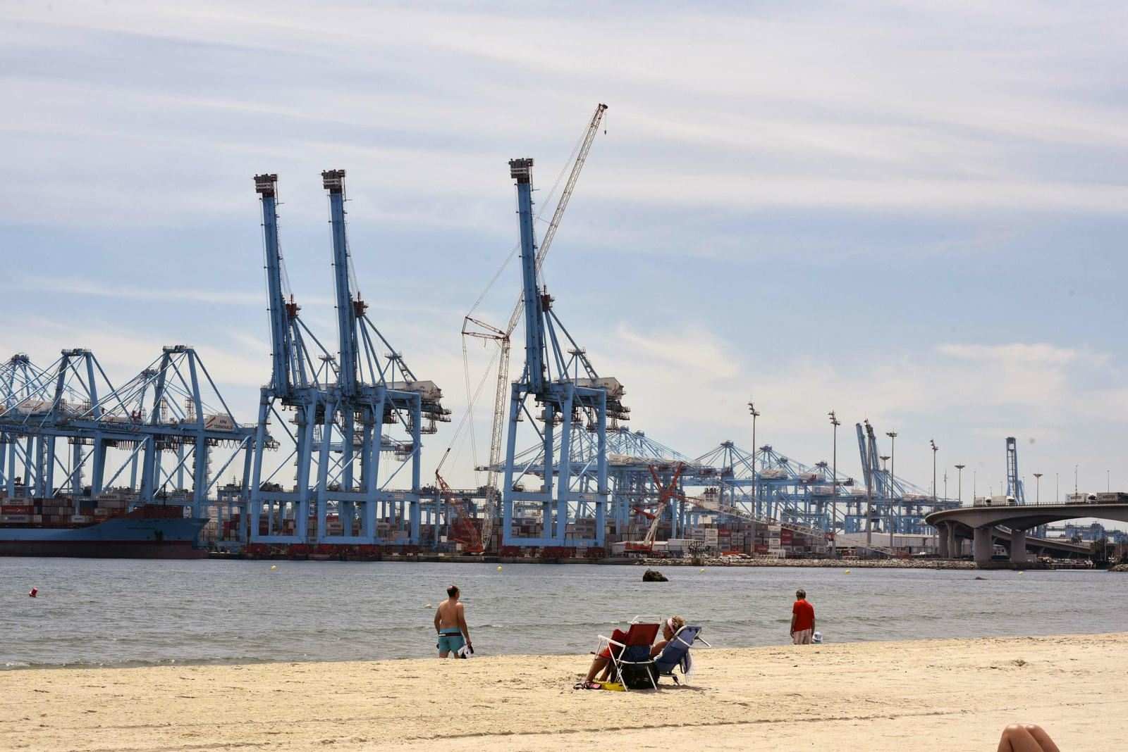 Imagen del puerto de Algeciras.