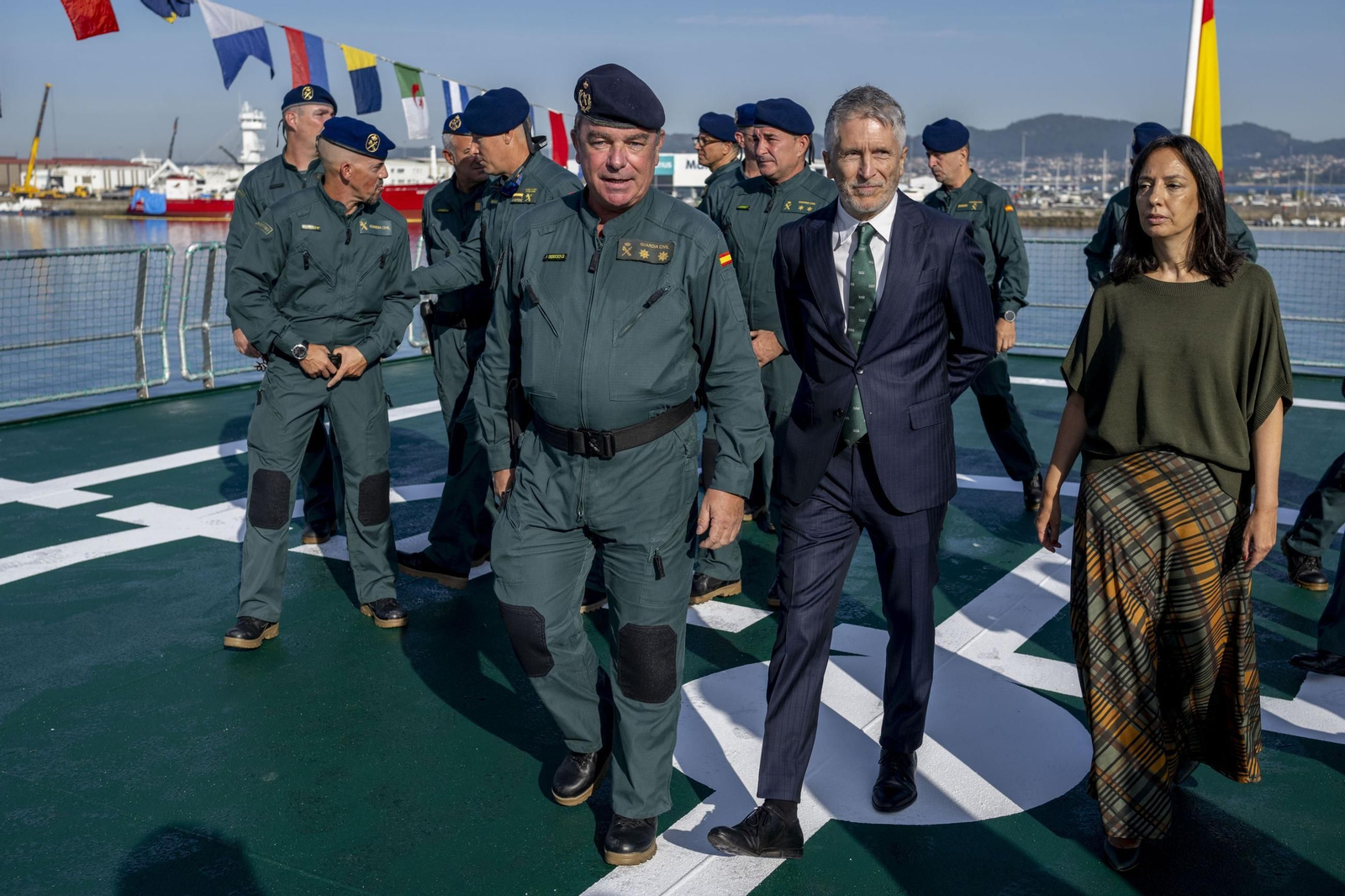 Las fotos de la entrega del buque 'Duque de Ahumada' a la Guardia Civil