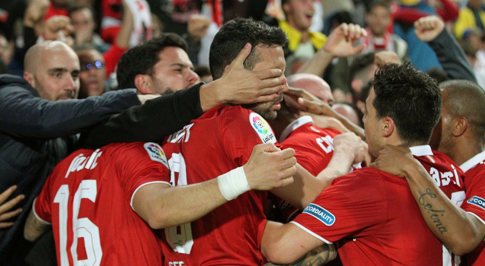 Las imágenes del Las Palmas-Sevilla