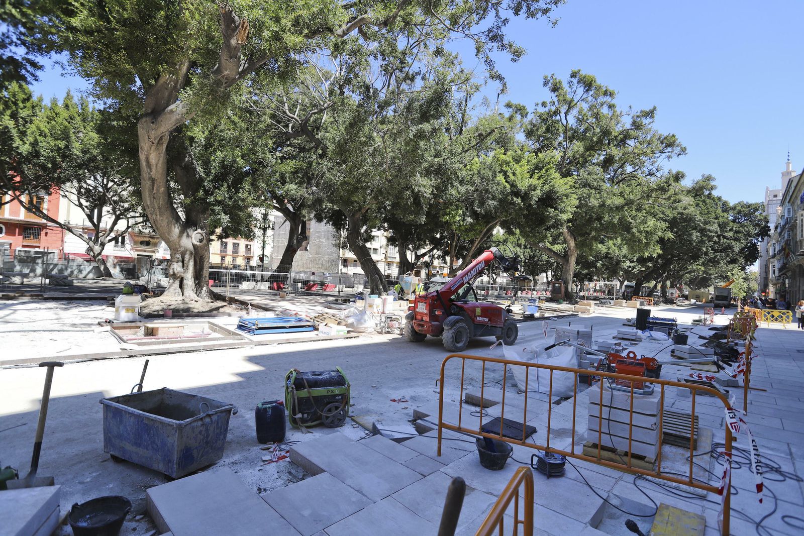 Las fotos de la recta final de las obras de la Alameda Principal