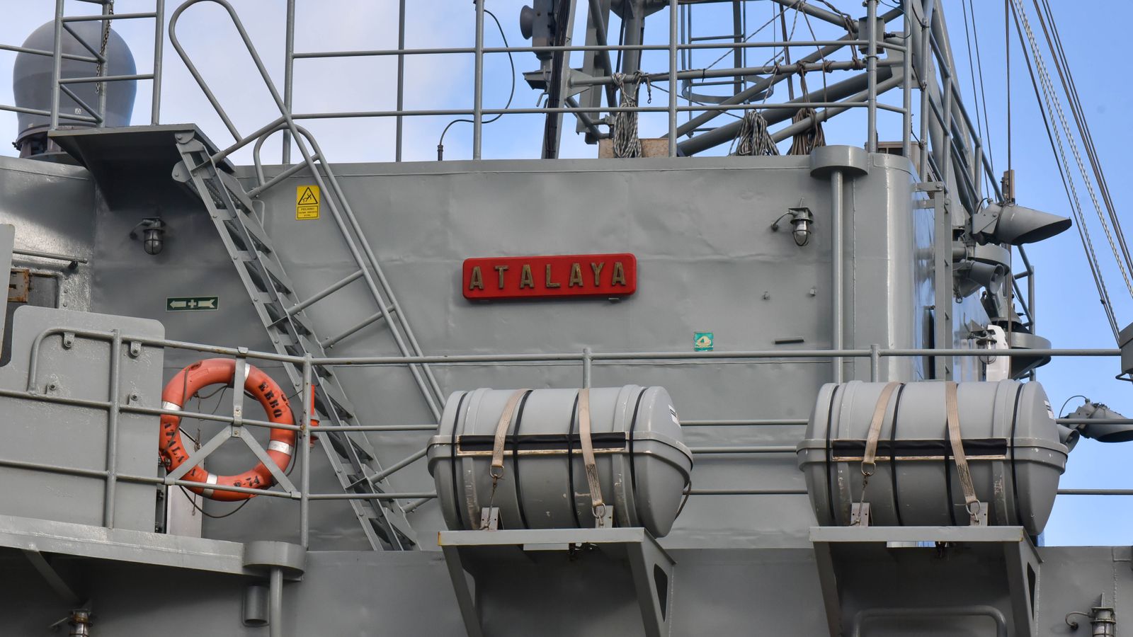Las fotos de la patrullera Atalaya en el puerto de Algeciras