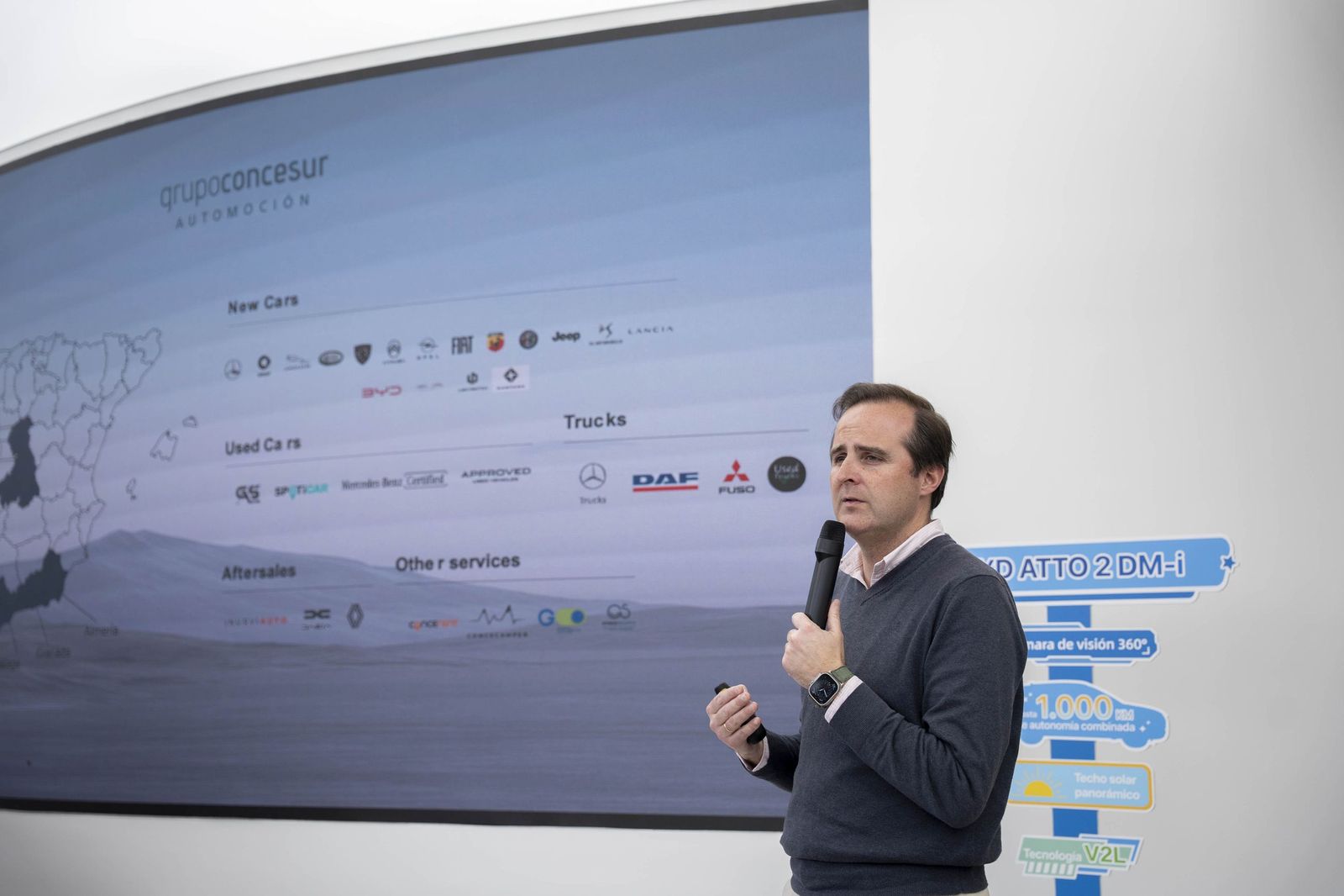 Presentación del nuevo BYD Atto, el coche eléctrico en imágenes