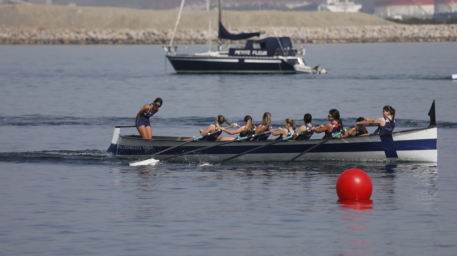 Las fotos de la tercera jornada del Campeonato de España de Remo en banco fijo, en La Línea