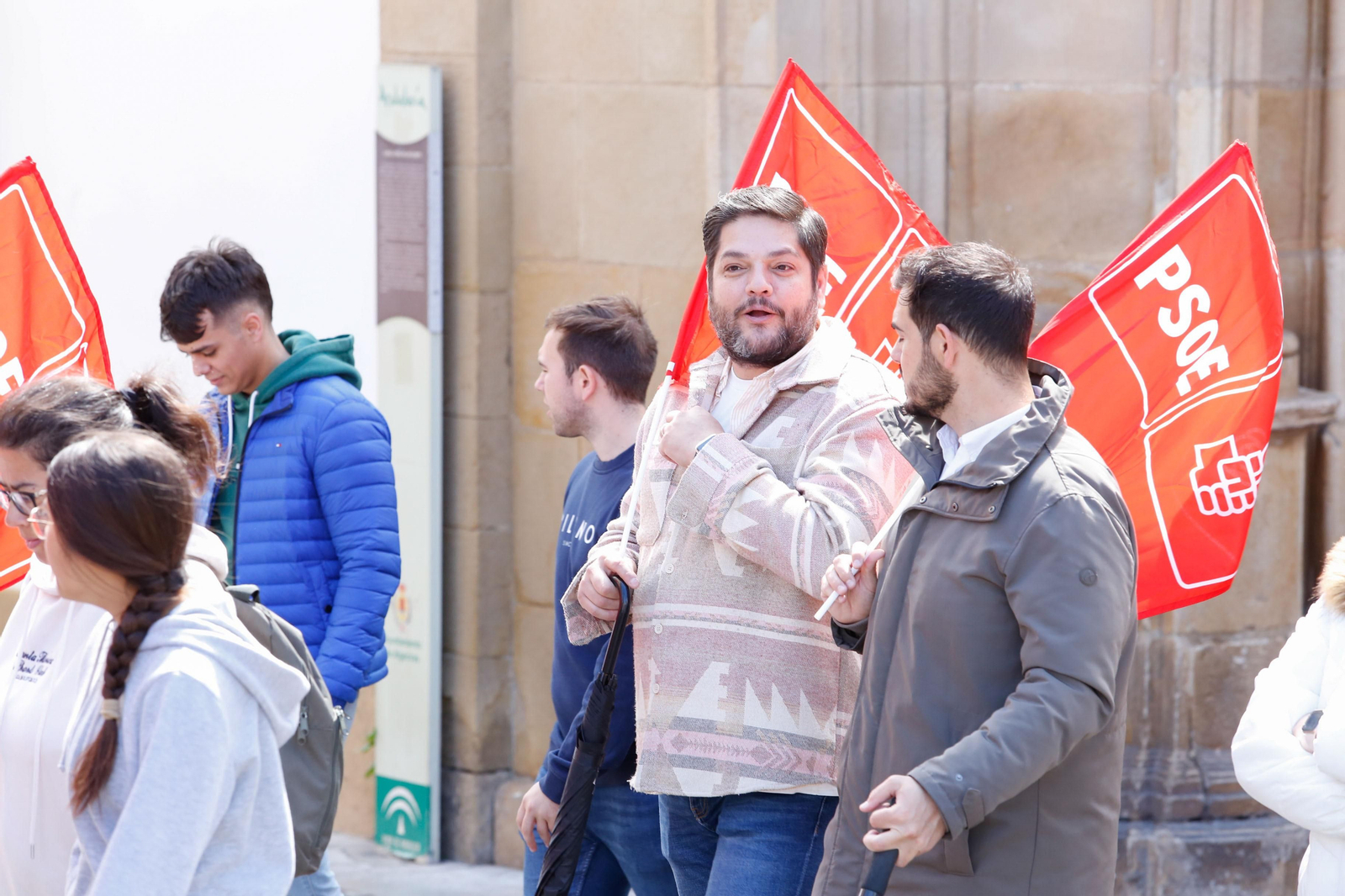 Fotos de la manifestación del Primero de Mayo en Algeciras