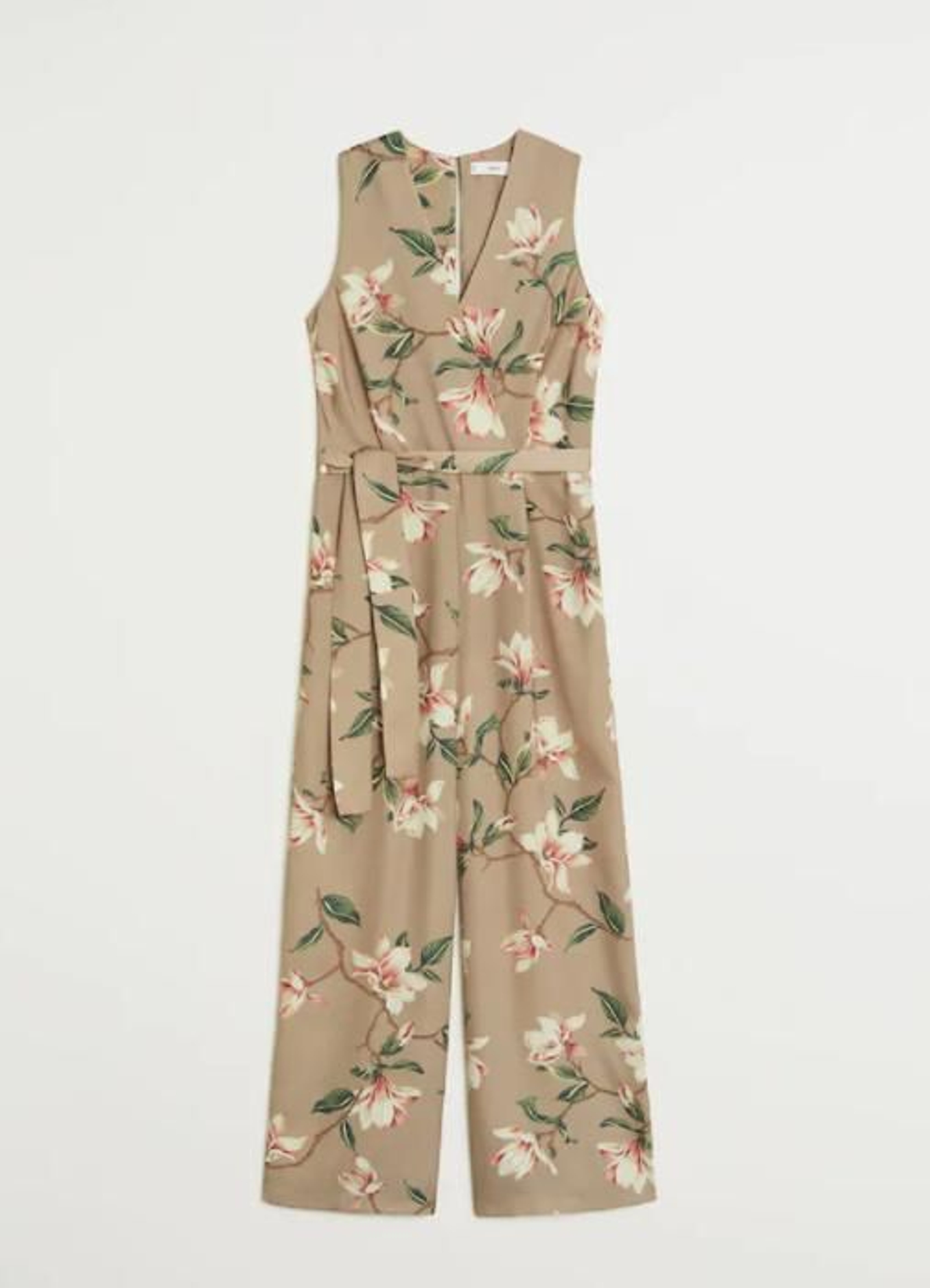 Mono con manga a la sisa y estampado de flores de Mango outlet.