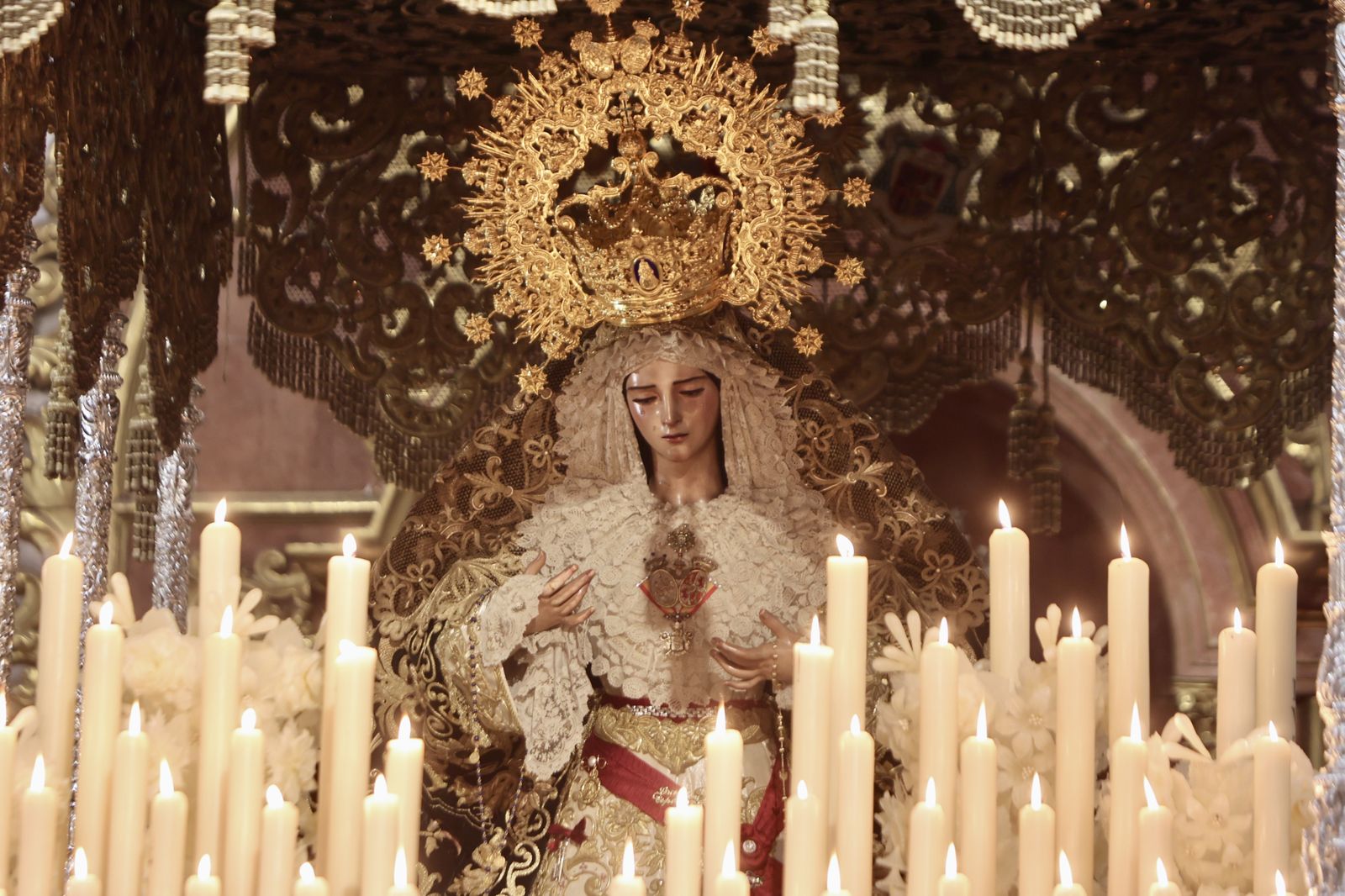 Las imágenes de la Hermandad de San Roque en la Semana Santa de Sevilla 2024