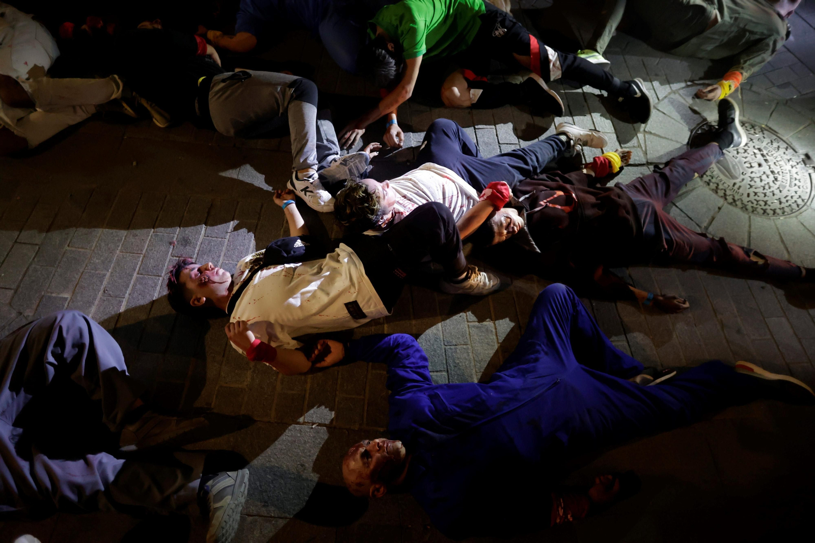 Imágenes: Los zombies toman las calles de Chiclana