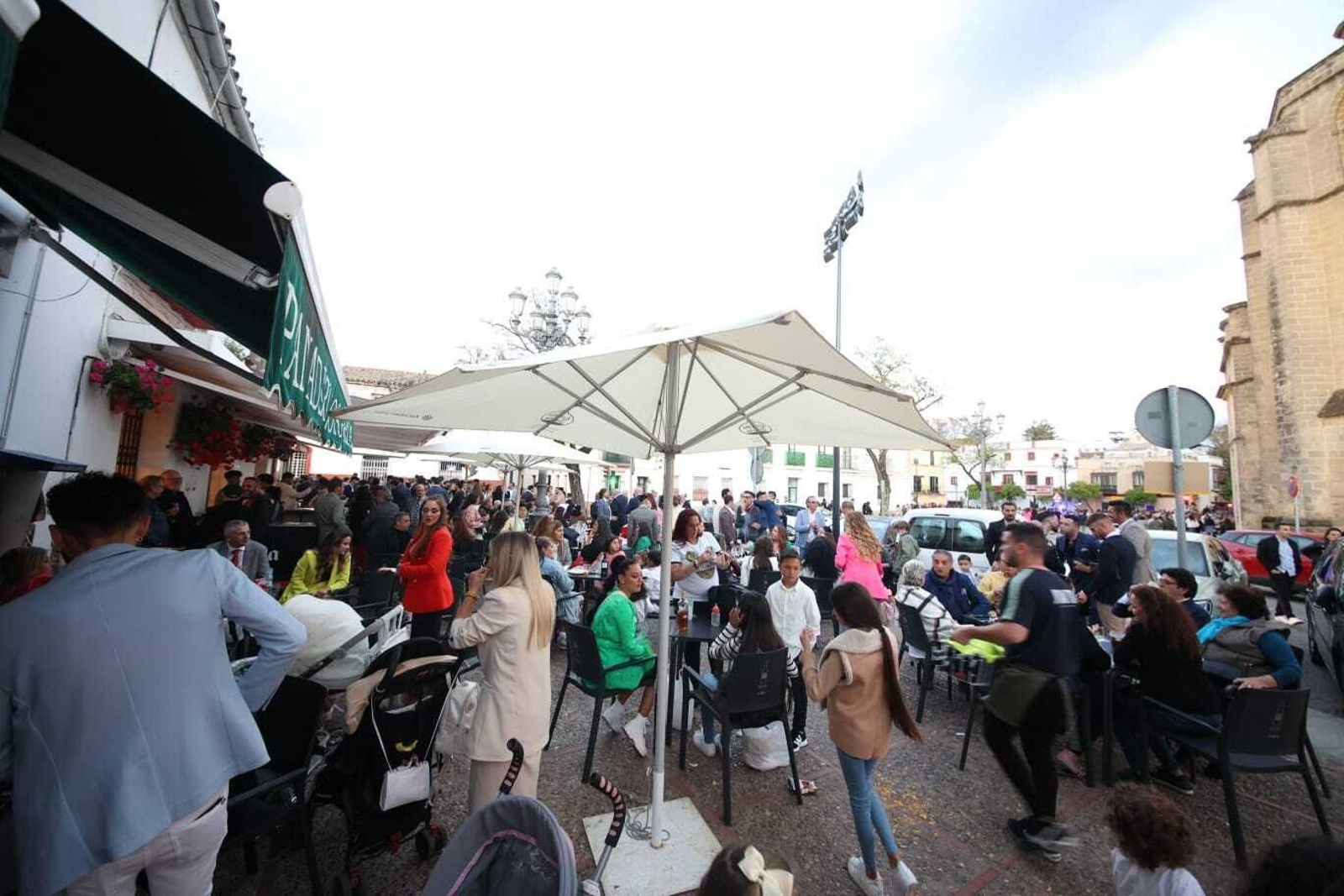 Ambiente la pasada Semana Santa en la ciudad.