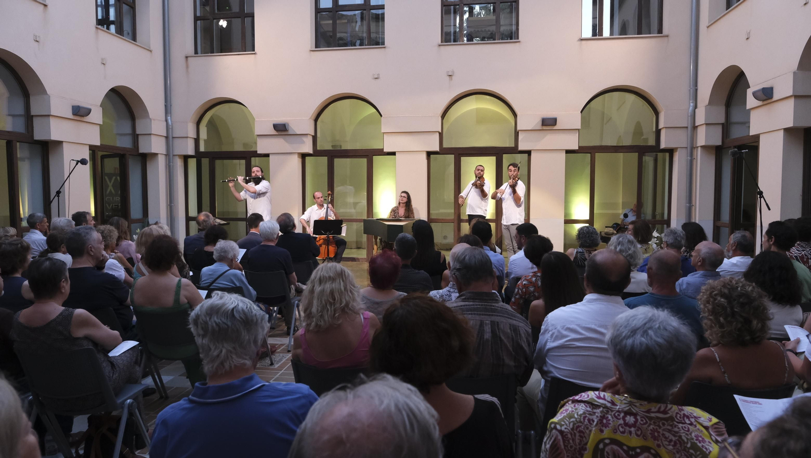 Imágenes del concierto del grupo Anacronía, en el Festival de Música Renacentista y Barroca de Vélez Blanco FESTIMUVB